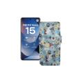 Чохол-книжка з екошкіри для телефону Xiaomi Redmi Note 15 4G