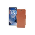 Чохол-книжка з екошкіри для телефону Xiaomi Redmi Note 15 4G