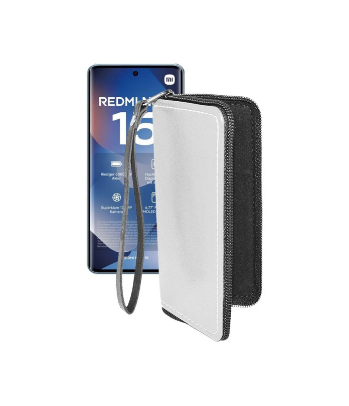 Чохол-гаманець з екошкіри для телефону Xiaomi Redmi Note 15 4G