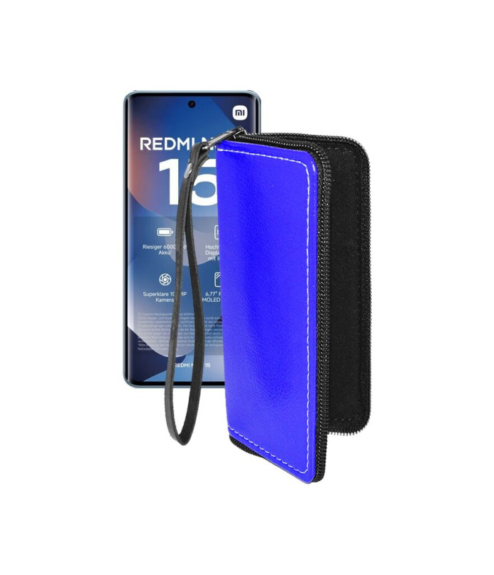 Чохол-гаманець з екошкіри для телефону Xiaomi Redmi Note 15 4G