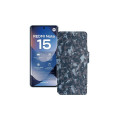 Чохол-книжка з екошкіри для телефону Xiaomi Redmi Note 15 4G