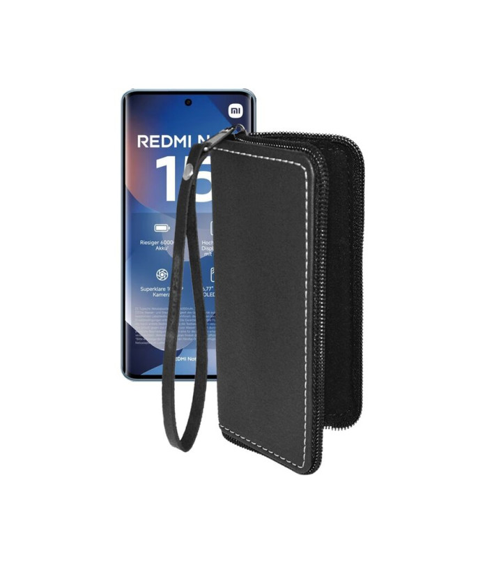 Чохол-гаманець з екошкіри для телефону Xiaomi Redmi Note 15 4G