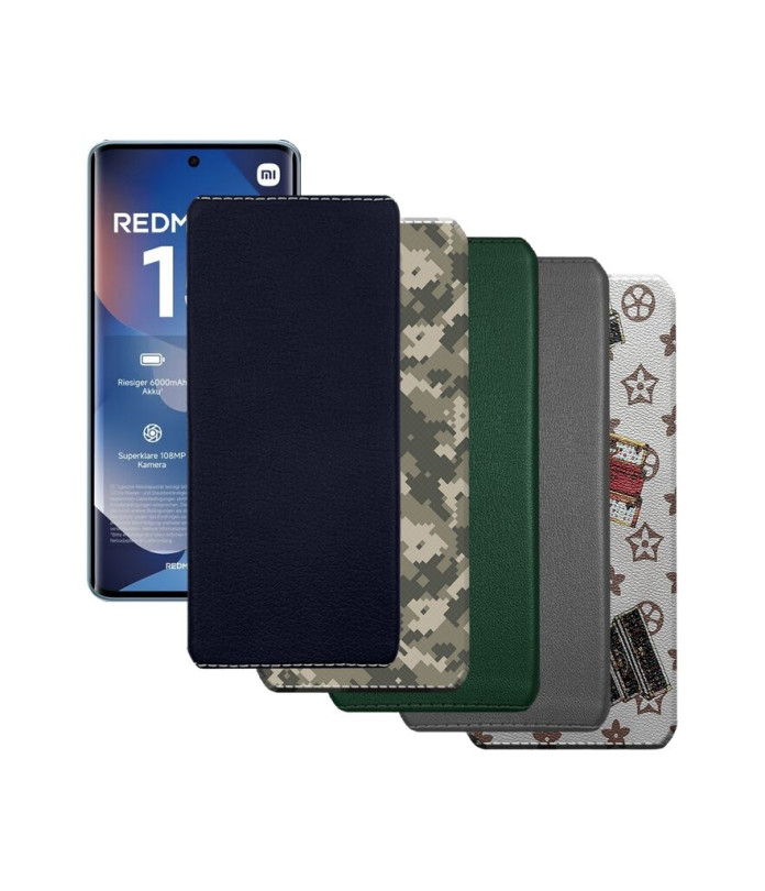 Накладка з екошкіри для телефону Xiaomi Redmi Note 15 4G