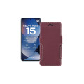 Чохол-книжка з екошкіри для телефону Xiaomi Redmi Note 15 4G