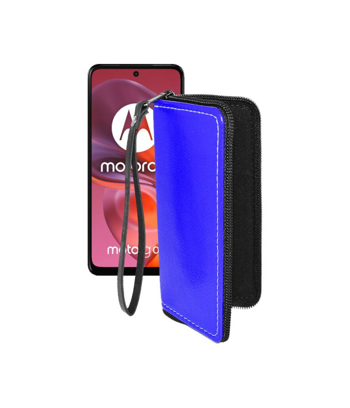 Чохол-гаманець з екошкіри для телефону Motorola Moto G05