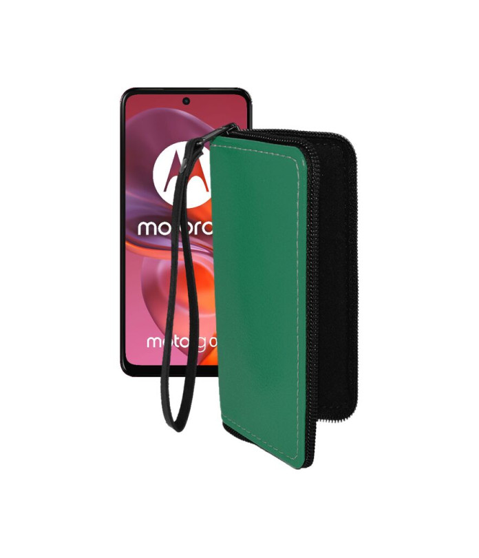 Чохол-гаманець з екошкіри для телефону Motorola Moto G05