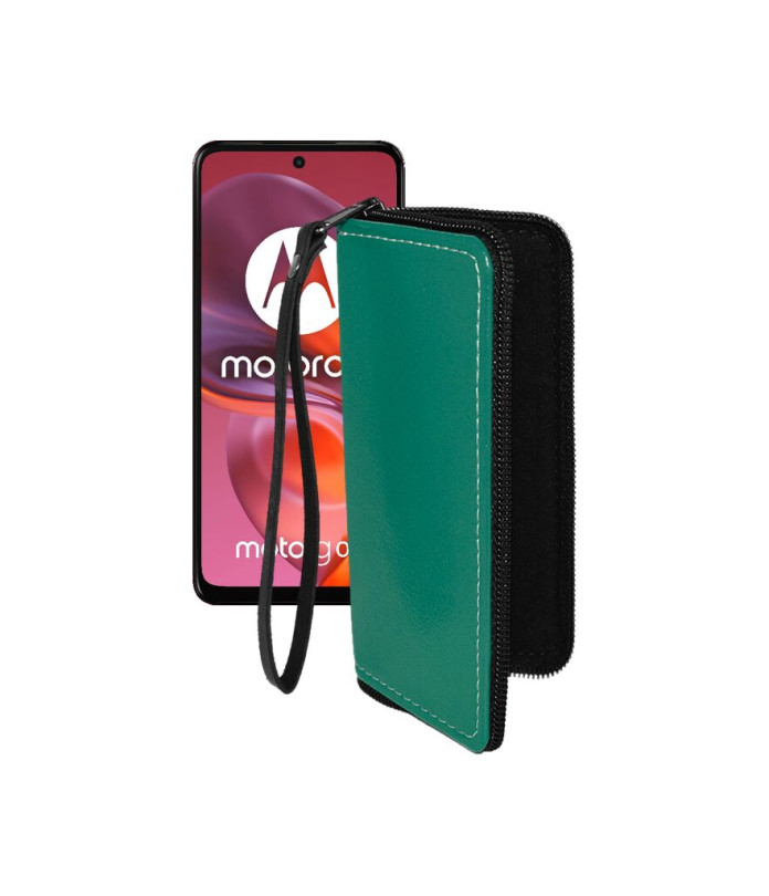 Чохол-гаманець з екошкіри для телефону Motorola Moto G05