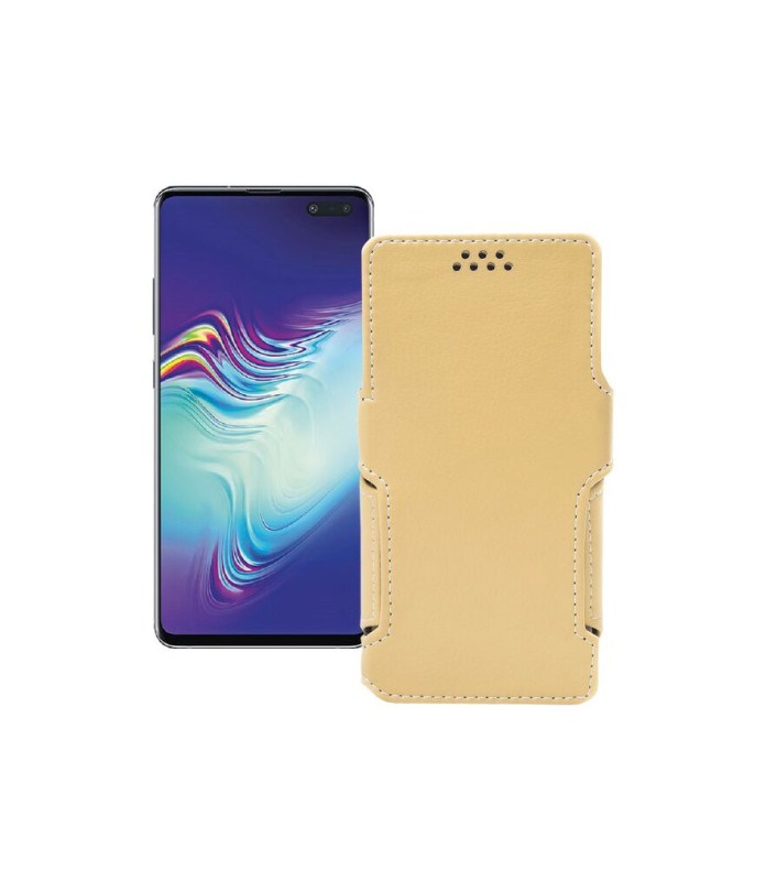 Чохол-книжка з екошкіри для телефону Samsung Galaxy S10 5G (G977)