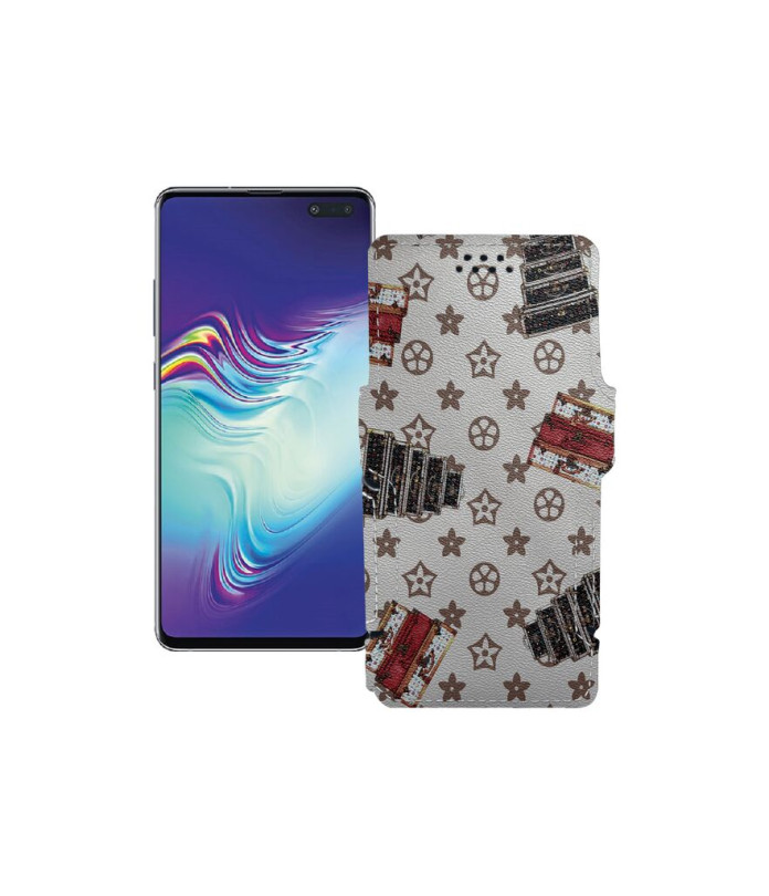 Чохол-книжка з екошкіри для телефону Samsung Galaxy S10 5G (G977)