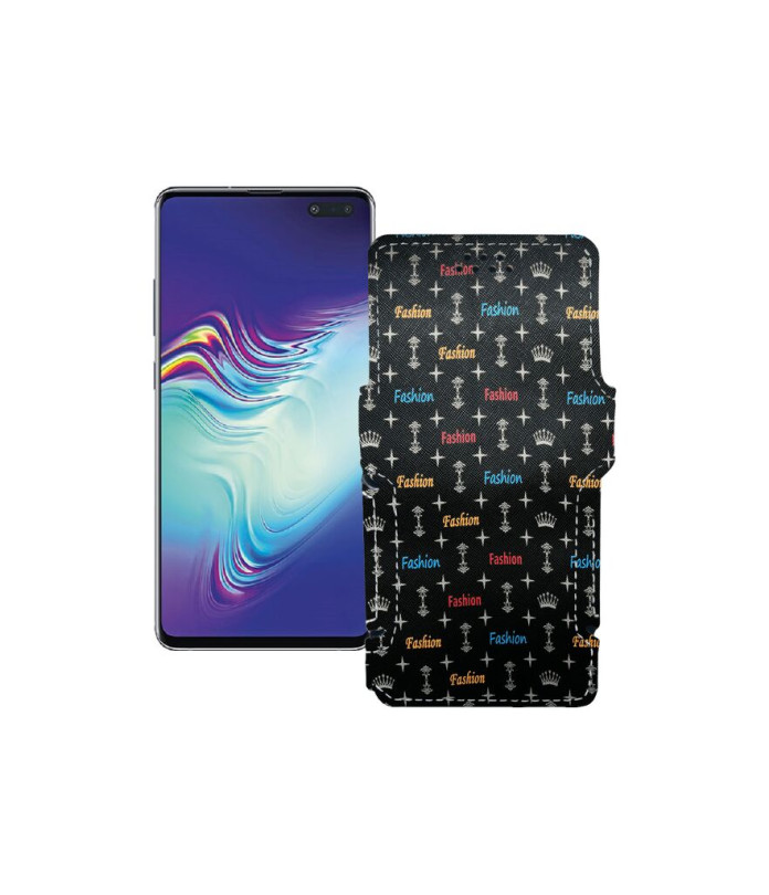 Чохол-книжка з екошкіри для телефону Samsung Galaxy S10 5G (G977)