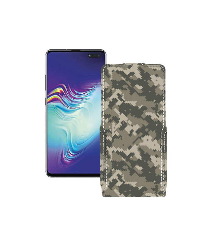 Чохол-флип з екошкіри для телефону Samsung Galaxy S10 5G (G977)