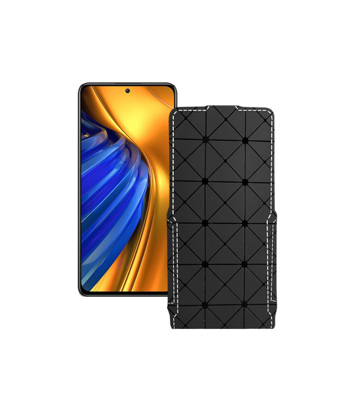 Чохол-флип з екошкіри для телефону Xiaomi Poco F4 GT