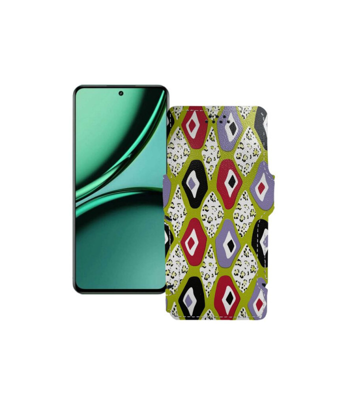 Чохол-книжка з екошкіри для телефону Realme Narzo 70 Pro 5G