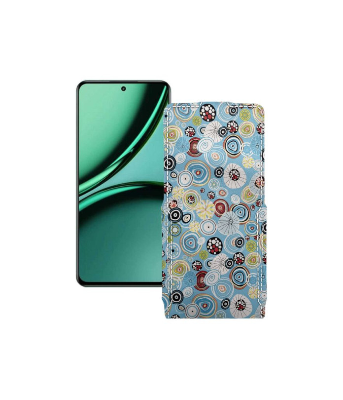 Чохол-флип з екошкіри для телефону Realme Narzo 70 Pro 5G