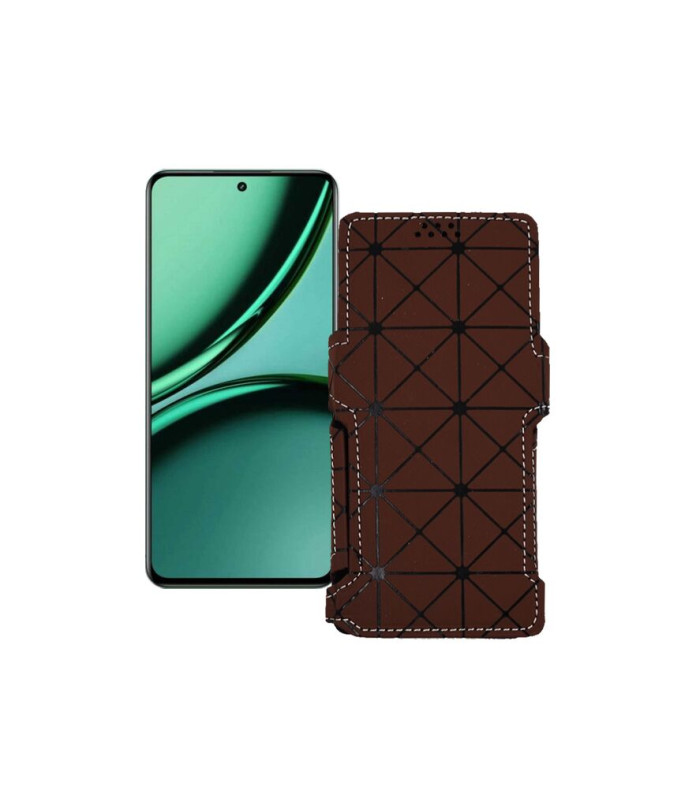 Чохол-книжка з екошкіри для телефону Realme Narzo 70 Pro 5G