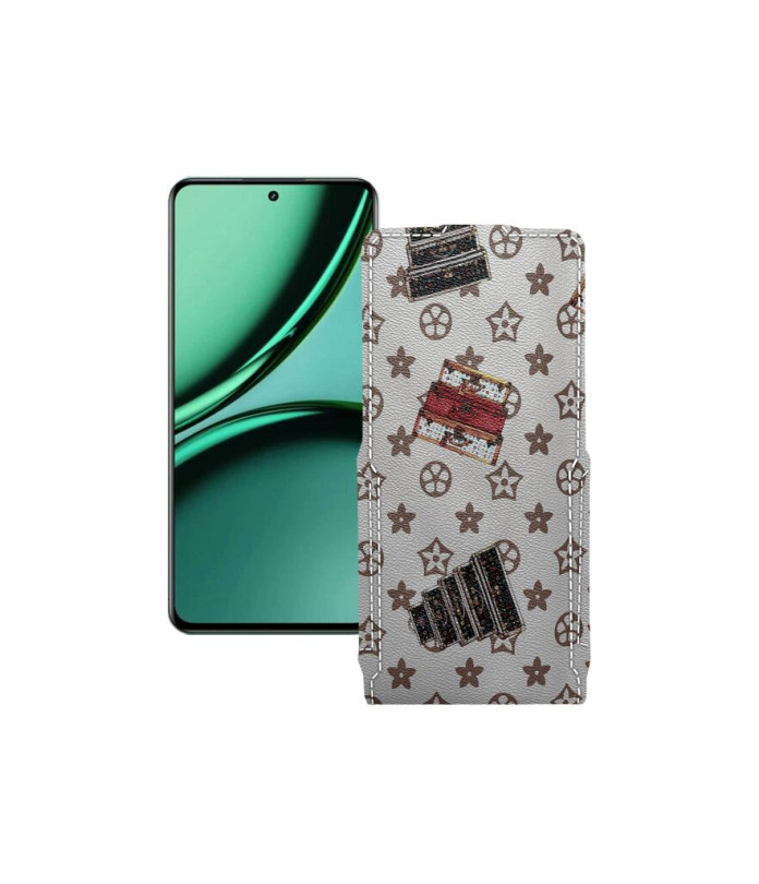 Чохол-флип з екошкіри для телефону Realme Narzo 70 Pro 5G