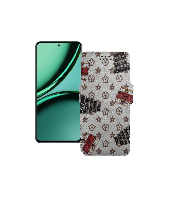 Чохол-книжка з екошкіри для телефону Realme Narzo 70 Pro 5G