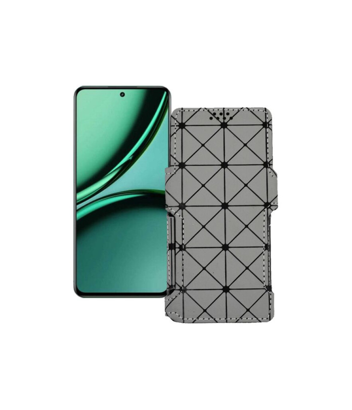 Чохол-книжка з екошкіри для телефону Realme Narzo 70 Pro 5G