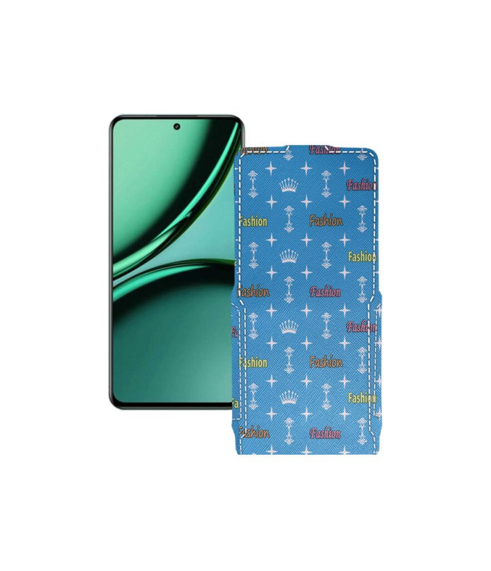 Чохол-флип з екошкіри для телефону Realme Narzo 70 Pro 5G