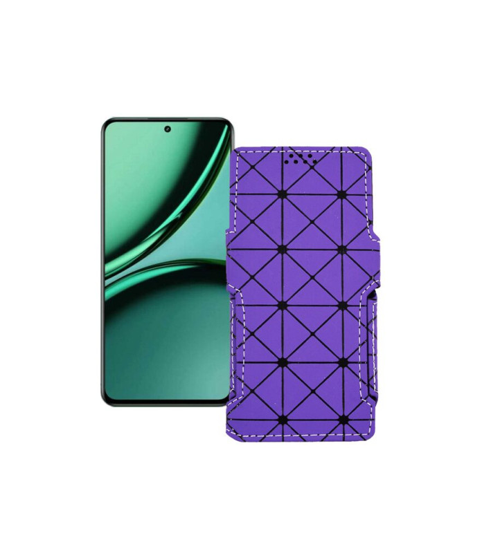 Чохол-книжка з екошкіри для телефону Realme Narzo 70 Pro 5G