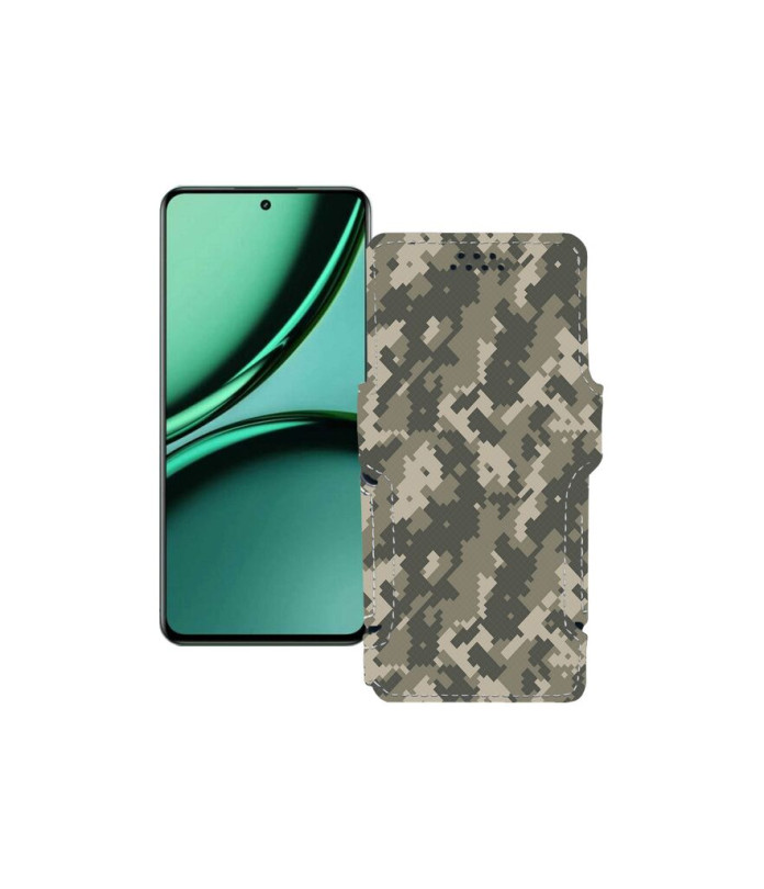 Чохол-книжка з екошкіри для телефону Realme Narzo 70 Pro 5G