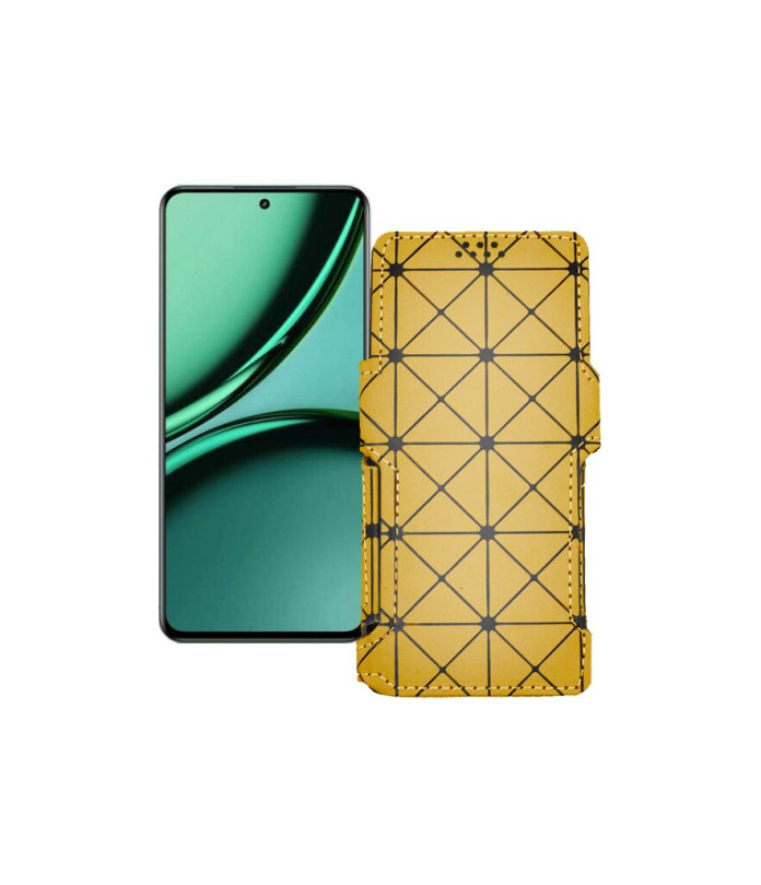 Чохол-книжка з екошкіри для телефону Realme Narzo 70 Pro 5G