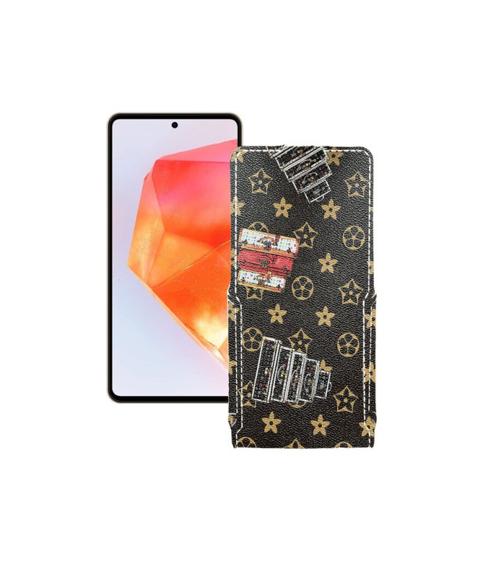 Чохол-флип з екошкіри для телефону Samsung Galaxy F55 (F556)