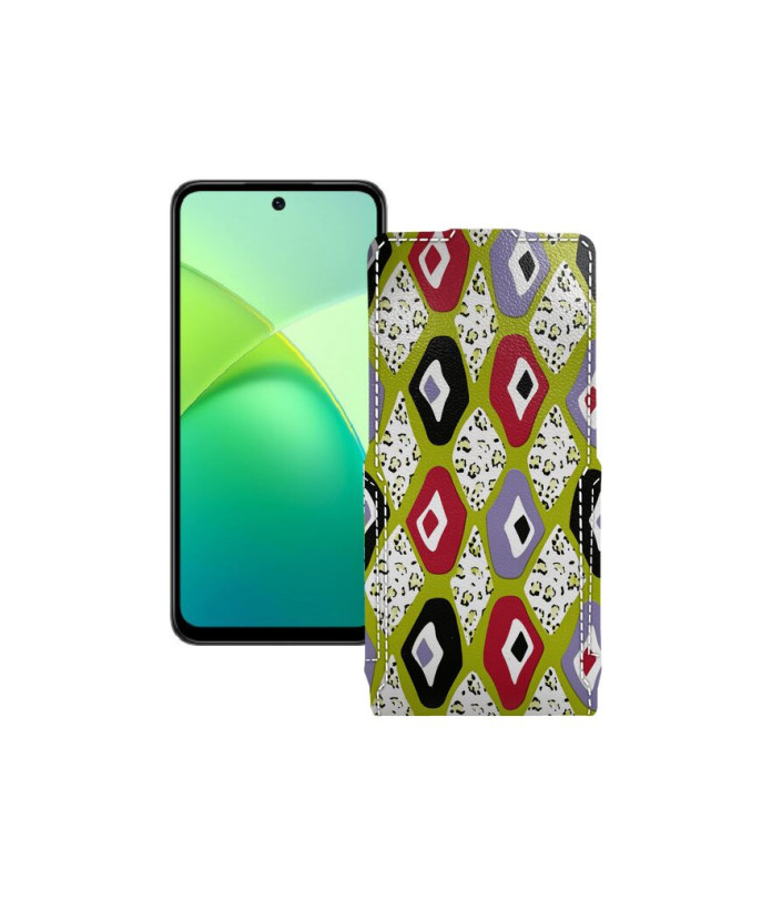 Чохол-флип з екошкіри для телефону Infinix Smart 10 Plus