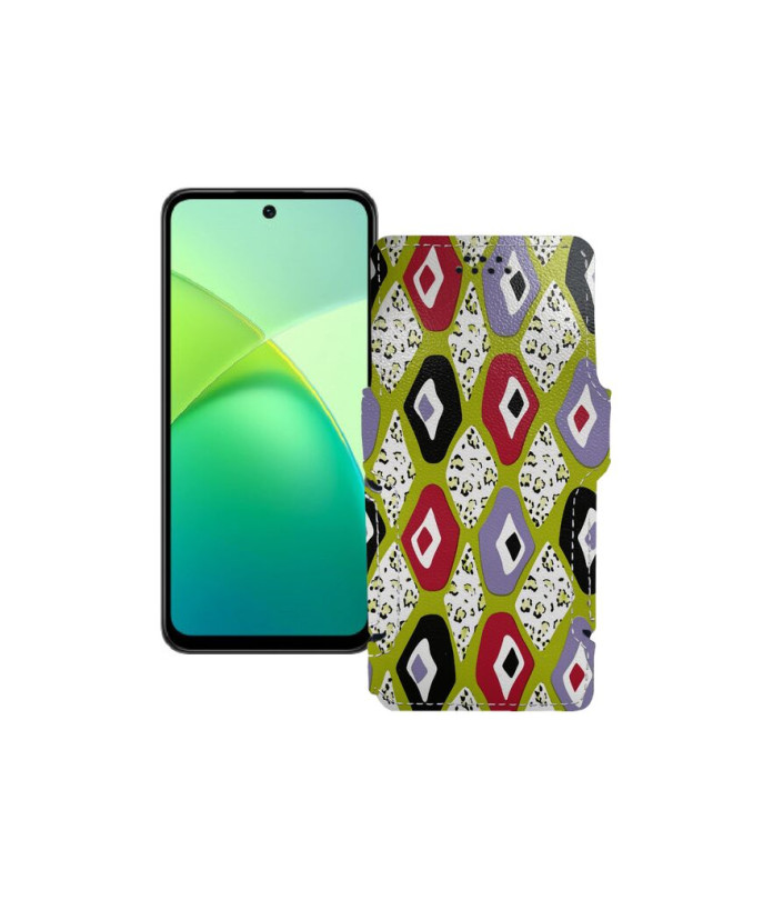 Чохол-книжка з екошкіри для телефону Infinix Smart 10 Plus