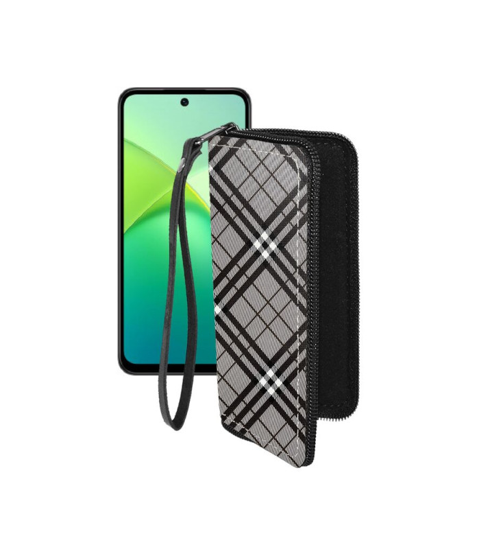 Чохол-гаманець з екошкіри для телефону Infinix Smart 10 Plus