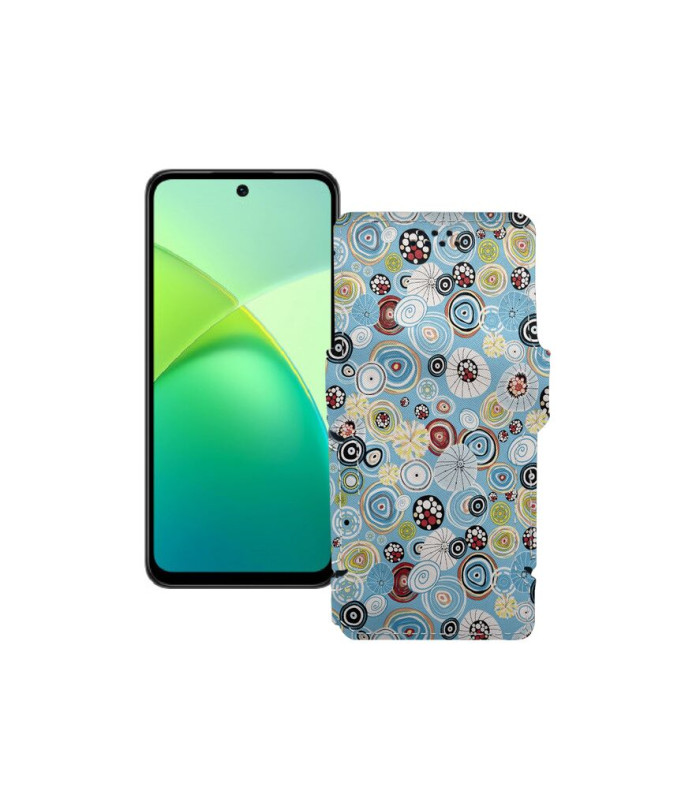 Чохол-книжка з екошкіри для телефону Infinix Smart 10 Plus