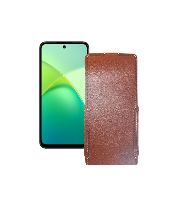 Чохол-флип з екошкіри для телефону Infinix Smart 10 Plus