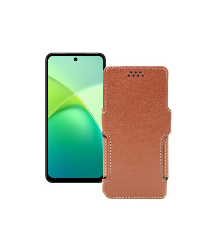 Чохол-книжка з екошкіри для телефону Infinix Smart 10 Plus