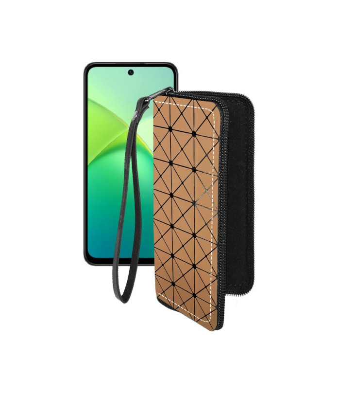 Чохол-гаманець з екошкіри для телефону Infinix Smart 10 Plus