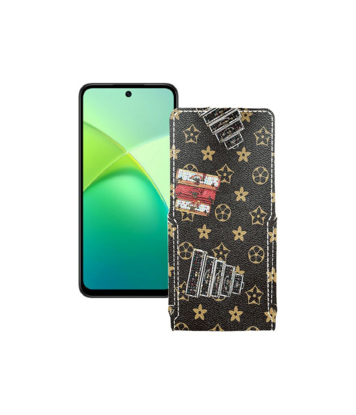 Чохол-флип з екошкіри для телефону Infinix Smart 10 Plus