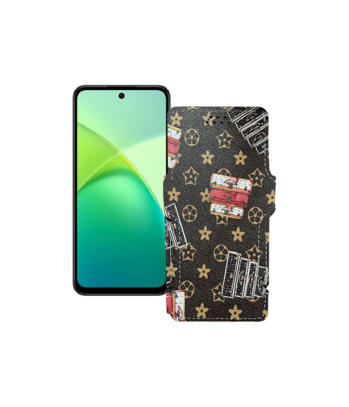 Чохол-книжка з екошкіри для телефону Infinix Smart 10 Plus