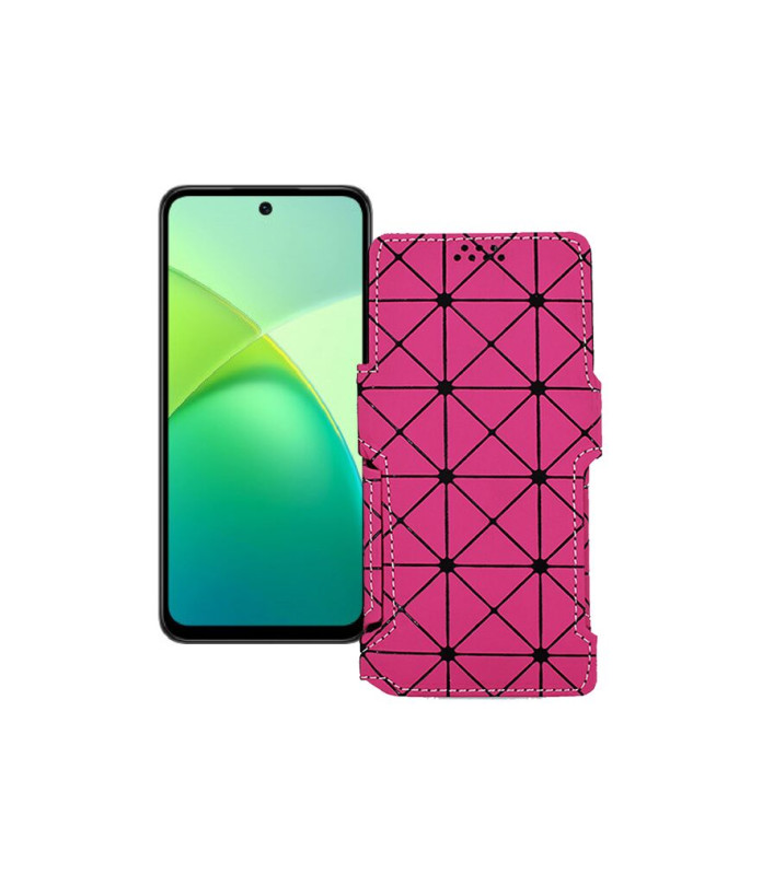 Чохол-книжка з екошкіри для телефону Infinix Smart 10 Plus