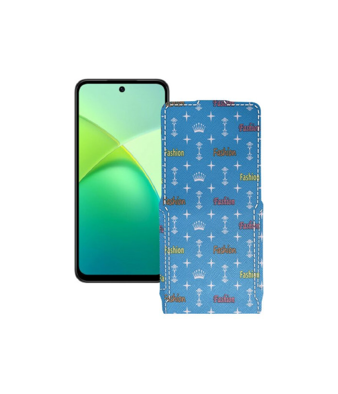 Чохол-флип з екошкіри для телефону Infinix Smart 10 Plus