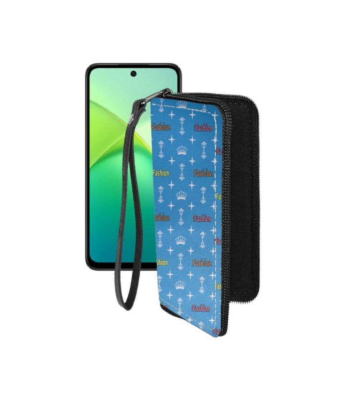 Чохол-гаманець з екошкіри для телефону Infinix Smart 10 Plus