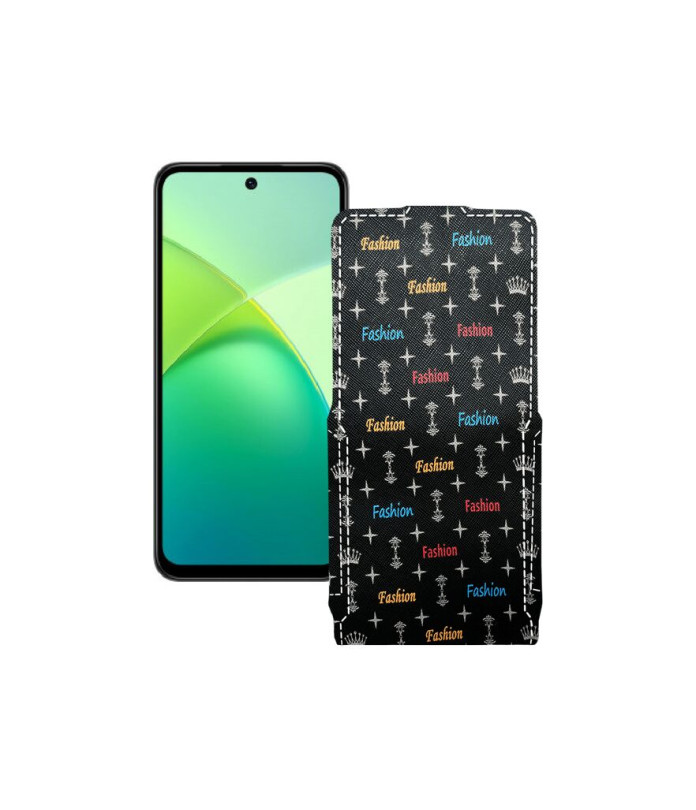 Чохол-флип з екошкіри для телефону Infinix Smart 10 Plus