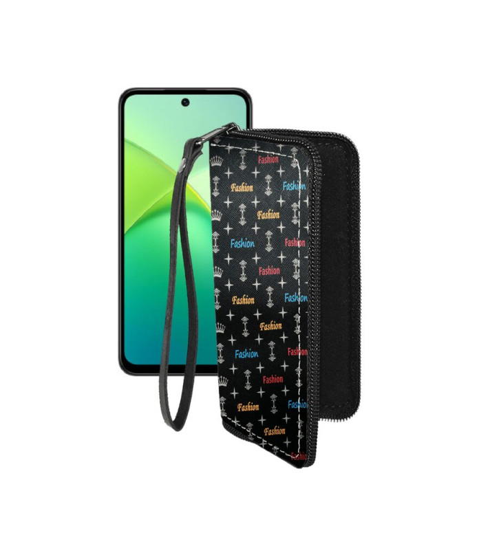 Чохол-гаманець з екошкіри для телефону Infinix Smart 10 Plus