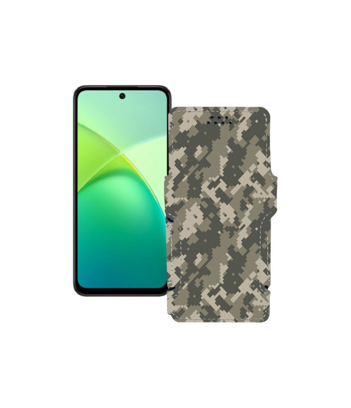 Чохол-книжка з екошкіри для телефону Infinix Smart 10 Plus