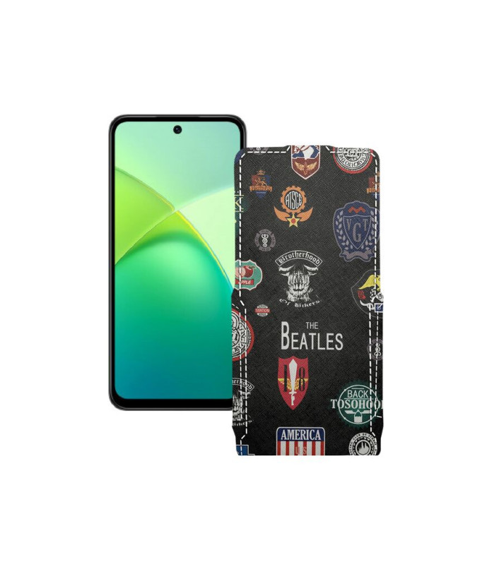 Чохол-флип з екошкіри для телефону Infinix Smart 10 Plus