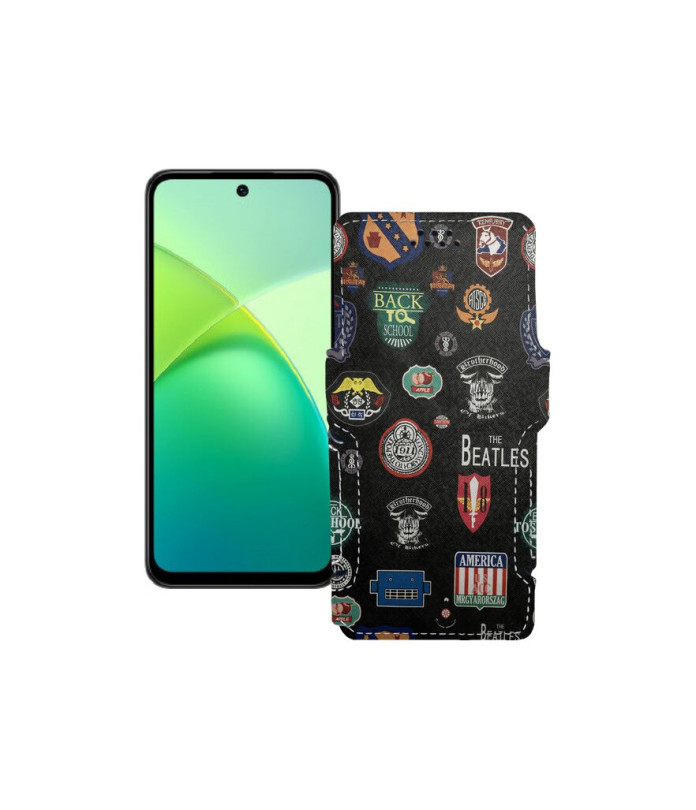 Чохол-книжка з екошкіри для телефону Infinix Smart 10 Plus