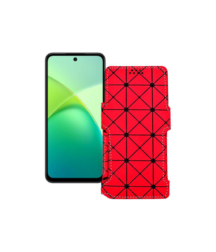 Чохол-книжка з екошкіри для телефону Infinix Smart 10 Plus