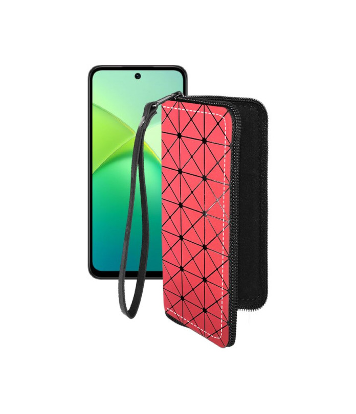 Чохол-гаманець з екошкіри для телефону Infinix Smart 10 Plus