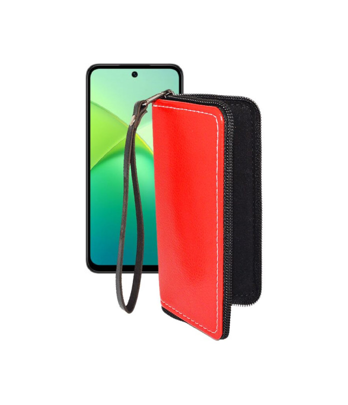 Чохол-гаманець з екошкіри для телефону Infinix Smart 10 Plus