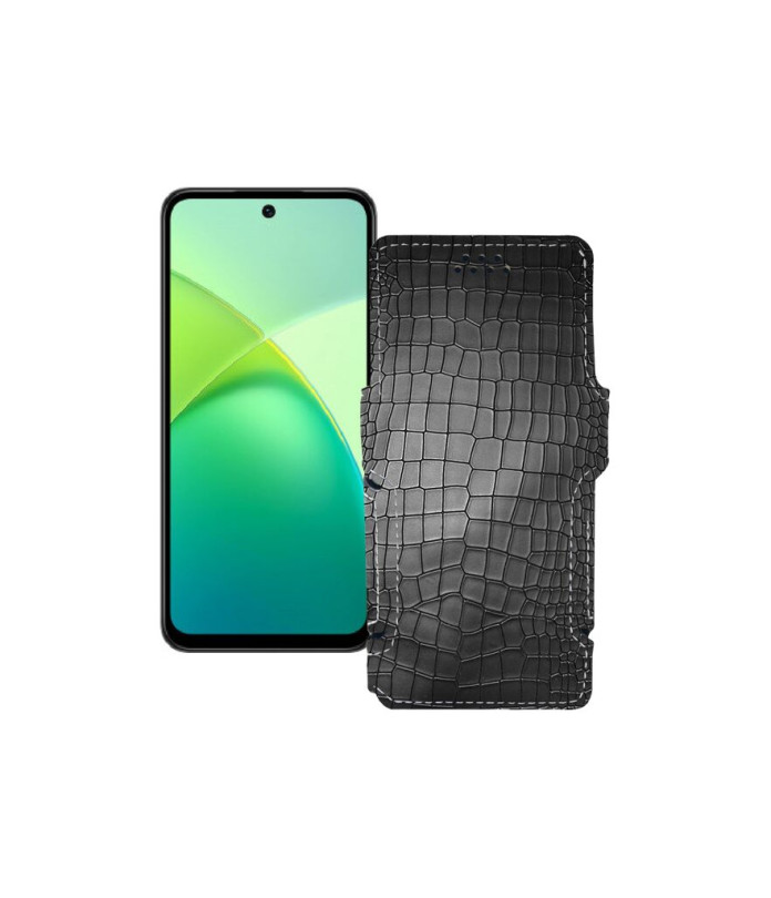 Чохол-книжка з екошкіри для телефону Infinix Smart 10 Plus