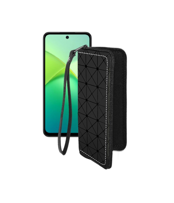 Чохол-гаманець з екошкіри для телефону Infinix Smart 10 Plus