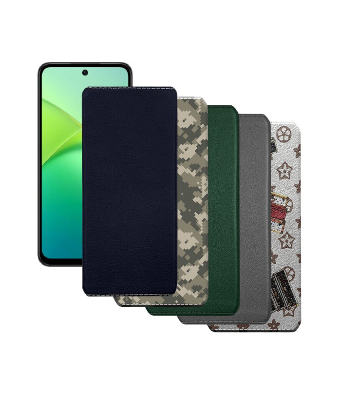 Накладка з екошкіри для телефону Infinix Smart 10 Plus